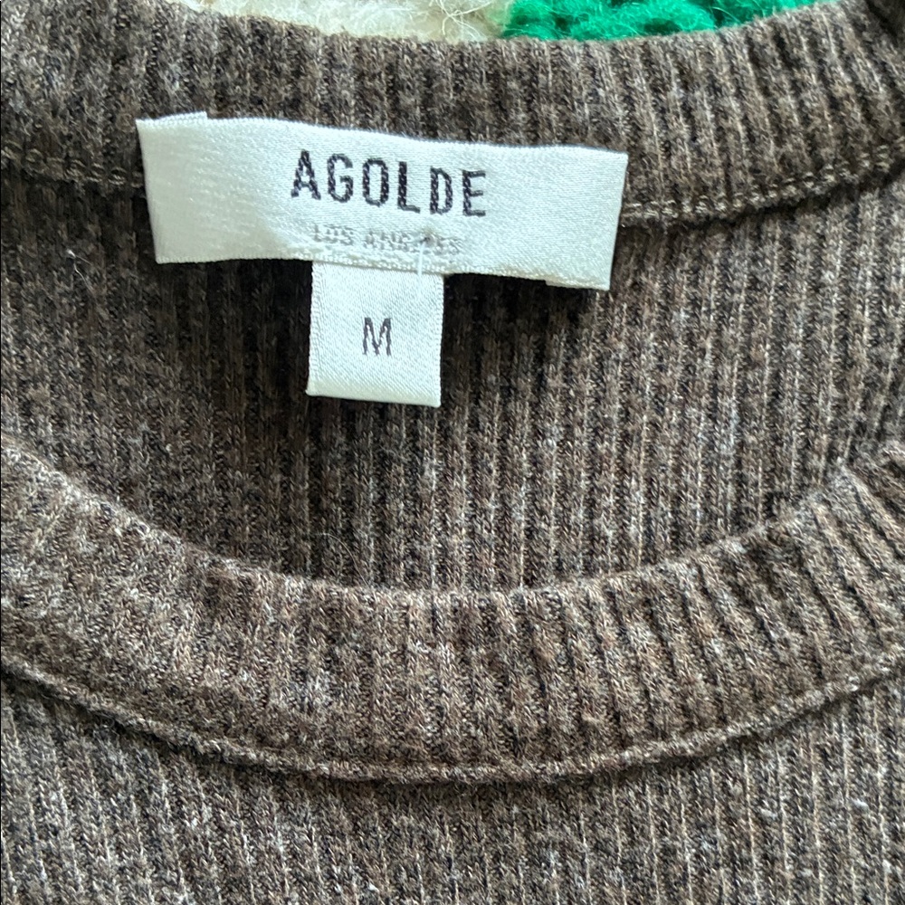 Agolde “Bailey” Ribbed Tank Top - Picture 3 of 4